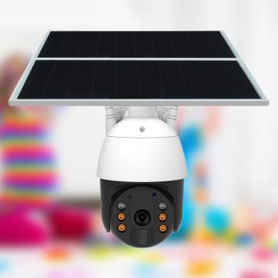 Κίνα PIR Motion Detection 4G PTZ Camera 2MP Metal Case 20W Solar Panel Camera Security προς πώληση