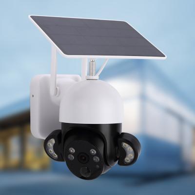 China 2K de hoge Resolutie4g PTZ Camera bouwde APP van de Sirenemicrofoon Controle in Te koop