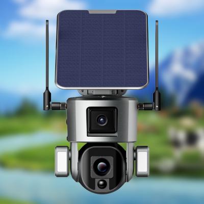 Κίνα Android IOS APP Solar Powered 4K Security Camera Starlight 10x Optical Zoom προς πώληση