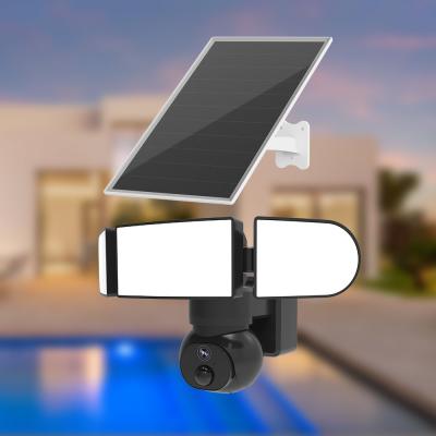 Κίνα 4MP 4G Cellular Security Camera 2K HD 1500LM Flood Light Κάμερα εξωτερικού χώρου προς πώληση