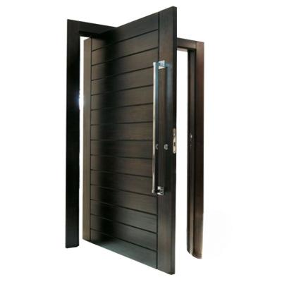 China Factory price modern wood veneer door modern wood panel exterior pivot door design designs interior home Door for sale