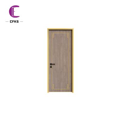 China Minimalist New Product Wooden Door Designs Interior Doors Designs Modern Wooden Bedroom Porta Waterproof Room for sale