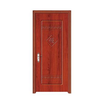 China Melamine Doors Standard Modern Wood Interior Wood Doors Fire Rated Fireproof Door for sale