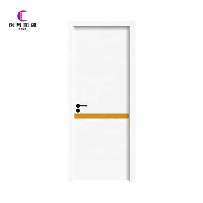 China Modern Premium White Solid Wood Oak Interior Door White Interior Door for sale