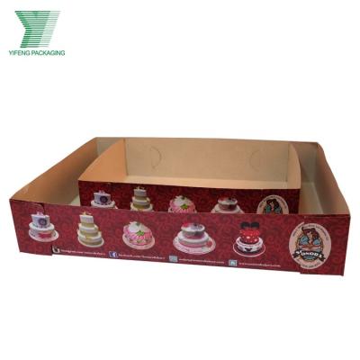 China Cheap Packaging Customized Gift Price Cake Box Cookie Moon Shaped Box Hot Stamping Logo Printed Food Paper Packaging Boxes for sale