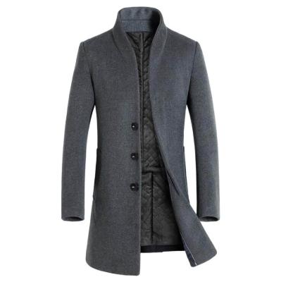 China Anti-wrinkle latest design long woolen coats for men cheap china wholesale clothing for sale