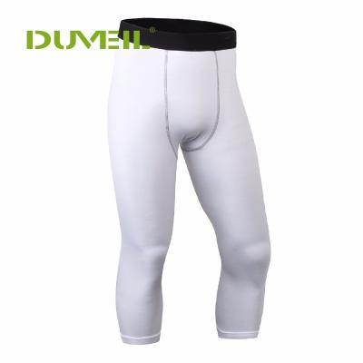 China Pro Men's Compression Fitness Sweatpants Breathable Pants Tights Mens Gaiters Pants Breathable Skinny Quick Dry Sportswear Clothing for sale