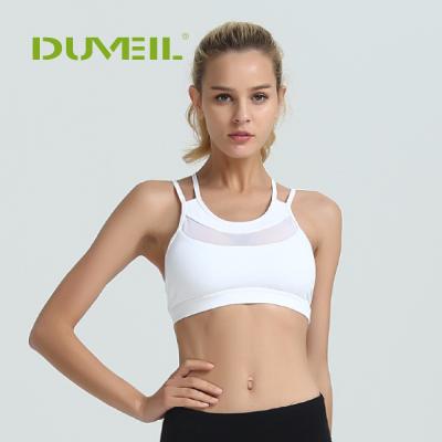 China Wholesale Fitness Women Wear Breathable Gym Bra Sports Gym Wear Mesh Yoga Sports Bra OEM for sale