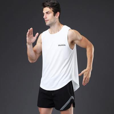 China QUICK-DRY Quick-drying Vest Summer Europe and the United States Cross-border Fitness Marathon Shirt Running Training Sports Loose Vest Men for sale