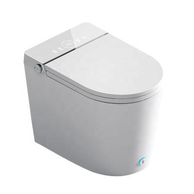 China 2021 automatic operation ceramic electric smart toilet automatic smart toilet for sale