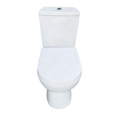 China Modern Hot Sale Accept Customization Packaging Washdown Two Piece P-trap Dual Flush Custom Ceramic Toilet for sale