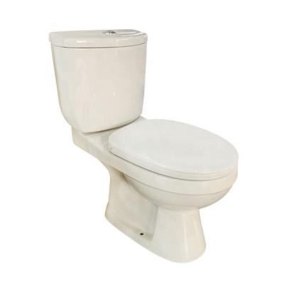 China New Design Sanitary Ceramic Modern Low Price Color Double-Flow Ware Two Part Toilet for sale