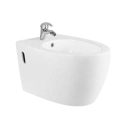 China Modern Hot Sale Accept Packing Customization Round Shape Home Bathroom Wall-hung Bidet Mounted for sale