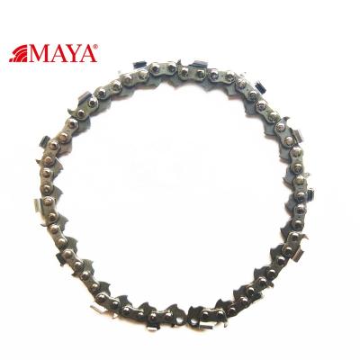 China 2-Stroke Garden Accessories Chainsaw Spare Parts Custom Chainsaw Chain 1/4 For Band Saws Blade Chainsaw Chain for sale