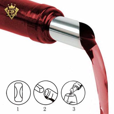 China Newest Sustainable Customized Promotional Pourer Wine Dropstop Foil for sale