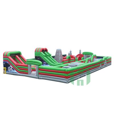 China Outdoor Parks PVC Giant Commercial Inflatable Amusement City Inflatable Kids Playground for sale