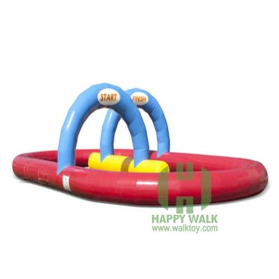 China 0.55mm PVC Tarpaulin Custom Size Inflatable Race Track For Outdoor Activity for sale