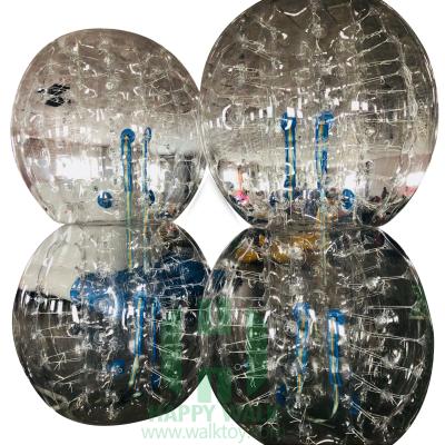 China Sports Toy Clear Kids Or Adults Bumper Balls With Compressor for sale