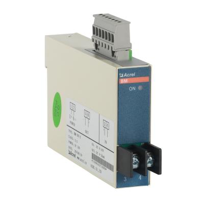 China Signal Transmitter Acrel BM-DI/V Low Voltage Analog Signal Isolator Current /Din Rail Isolator 4-20mA Output CE for sale