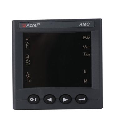 China Acrel AMC72-E4/KC three phase power meter/3 phase digital electricity meter/AMC72-E4/KC multifunctional electricity meter for sale