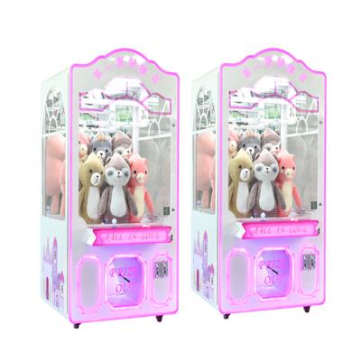 China Metal+acrylic+plastic indoor claw machine cutting rope hoist cut ur professional machine for sale