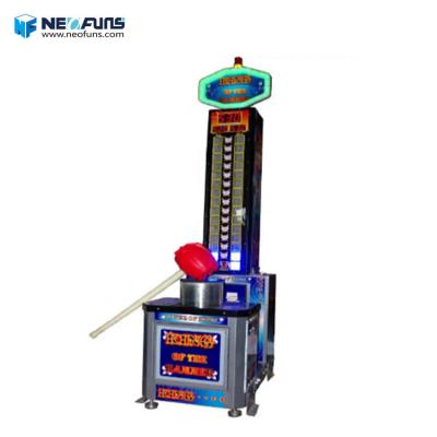 China Arcade Redemption Simulator Game Machine Metal Type King of Hammer Electronic Game Machine for sale