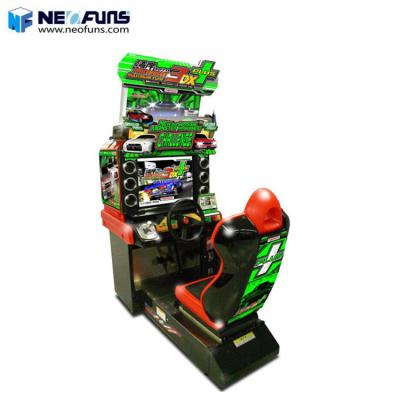 China Coin Operated 3D Metal Simulator Car Racing Arcade Game Machine Driving Game Machine For Sale for sale