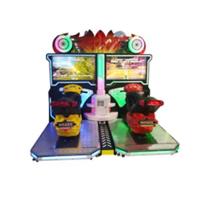 China Li Fun Coin Operated Games Driving Simulator Price Motorcycle GP Simulator Arcade Game Machine Game Center Equipment Consola Arcade L2050*W2360*H2100mm for sale