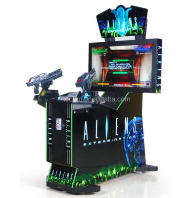 China Li Fun Alien Game Gun Shooting Gun Game Machine Electronic Coin Operated Game Machine For Sale L1500*W950*H2230 for sale