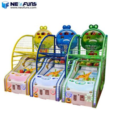 China basketball game machine shooting game for kids coin operated basketball machine W810*D1540*H1900mm for sale