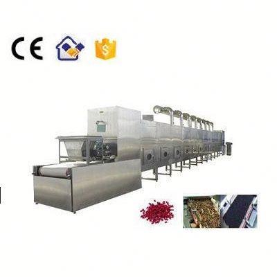 China Medicine Processing Microwave High Efficiency Herb Drying And Sterilization Machine for sale