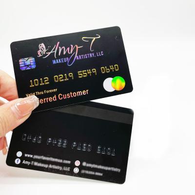 China Professional Credit Card Size Plastic China Logo Business Card Holographic Printing for sale