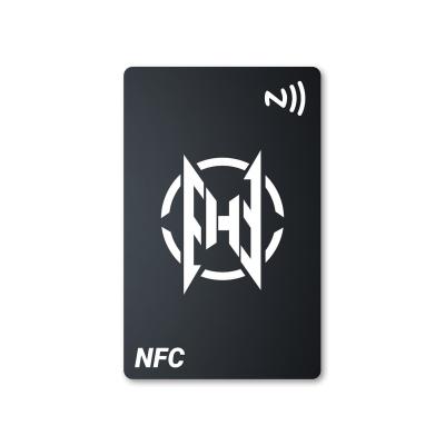 China Customized Waterproof/Waterproof PVC NFC Printing NFC213/215/216 13.56mhz Waterproof Plastic Business Cards for sale