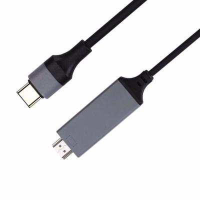 China Camera standard usb type c to hdmi 4k 30hz cable for mobile phone laptop for sale