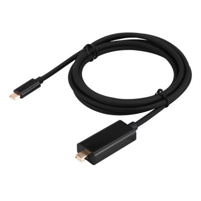 China Multimedia USB 3.1 Type C C Male Mini To Male Thunderbolt 3 Cable 1.8M 6ft 2m 3m 5m DP DisplayPort 1.2 4K 60hz Compatible for sale