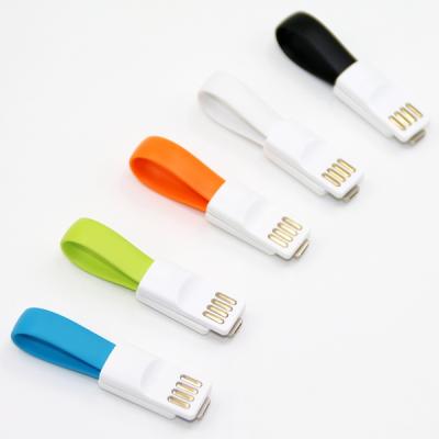 China MP3 / MP4 Mini Player Manufacturer All In One Key Chain Data Transfer 2 In 1 USB Magnetic Cable for sale