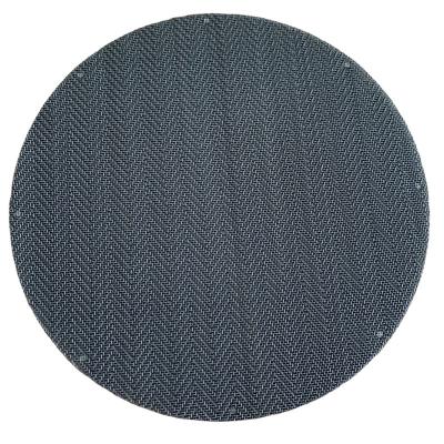 China Single Mesh Black High Quality Spot Welding Wire Mesh Stainless Steel Micro Woven Filter for sale