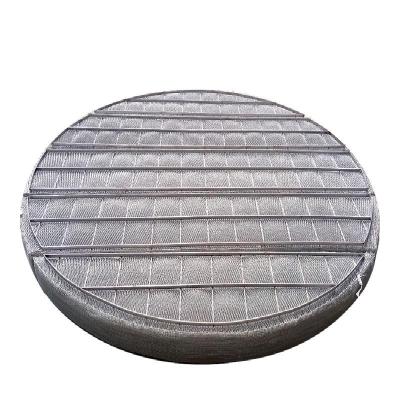 China Excellent Filtration Performance Petroleum Gas Separator Demister Stainless Steel Liquid Wire Mesh Eliminator Filter for sale