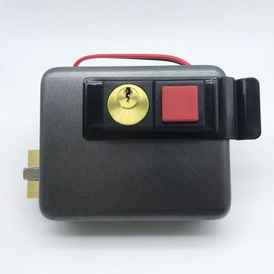 China Hot Selling Anti-theft Protection Rim Door Lock Electronic Security Iron Cover Spain Power Supply Iron Doors/Steel Doors for sale