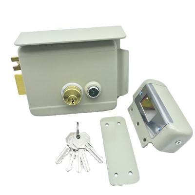 China Iron Doors/Release Anti-theft Full Rim Lock Brass Control Doors Cam Promotion Lock Hot Waterproof Electric Iron Steel Door for sale