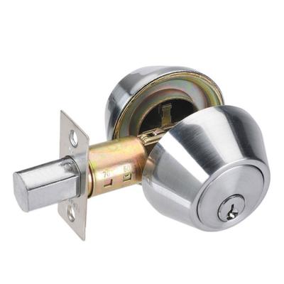 China Doors Cylinder 102 SS 3 Double Bolt Security Deadbolt Deadbolt Lock Heavy Duty Adjustable Keys Latch for sale