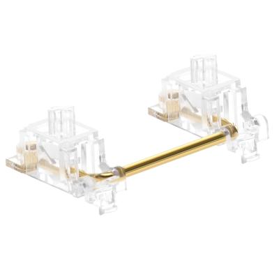 China NEW JWICK Wireless Mechanical Keyboard PCB Mount Stabilizers with V2 JWK Nylon Gold Plated Screw Transparent 2u 6.25u 7u Stabilizers for sale