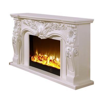 China High quality and good hotel fireplace design villa price decorative led cast iron electric fireplace decorative heating core for sale