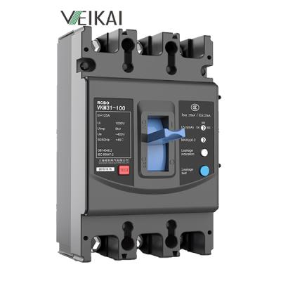 China Construction VKM31-800S\H 3P AC400V MCCB Molded Case Circuit Breaker for sale