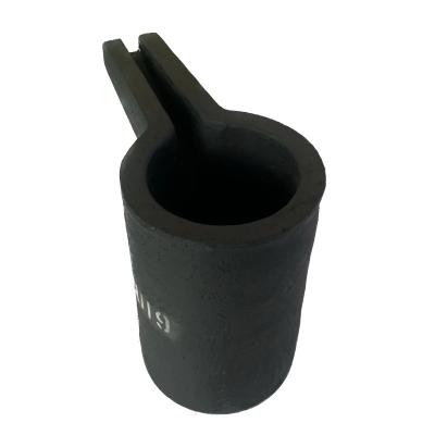 China Heat Resistance Crucible With Pouring Nozzle Metal Saving Silicon Carbide Graphite for sale