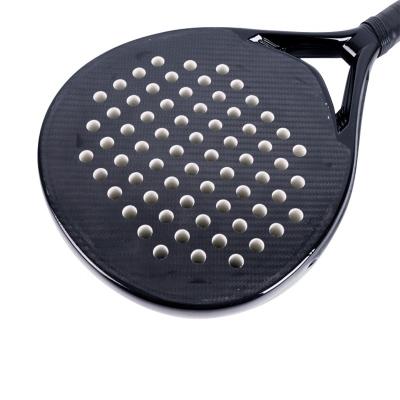 China Professional Carbon Fiber Carbon Graphite Padel Paddle Tennis Racket for sale