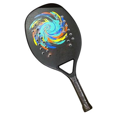 China Soft EVA Core New Goods Beach 3K Tennis Racket Carbon Fiber EVA Filling Beach Racket for sale