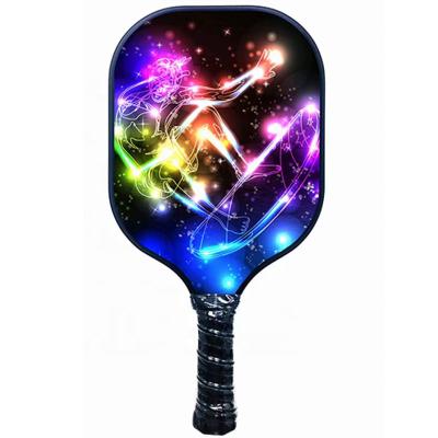 China Outdoor PP Honeycomb Core Carbon Pickleball Racket Pickleball Paddle for sale