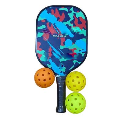 China Custom PP Honeycomb Core Carbon Fiber Pickleball Paddle for sale