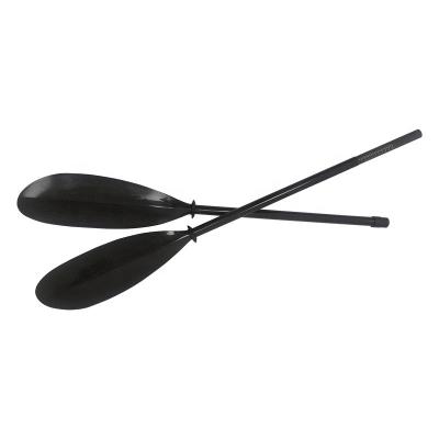 China New style unisex carbon fiber shaft kayak paddle with black blade for sale